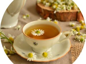 Chamomile tea in Hindi
