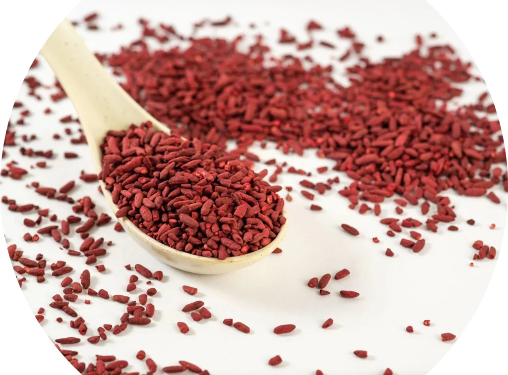 Red yeast rice in high cholesterol in Hindi